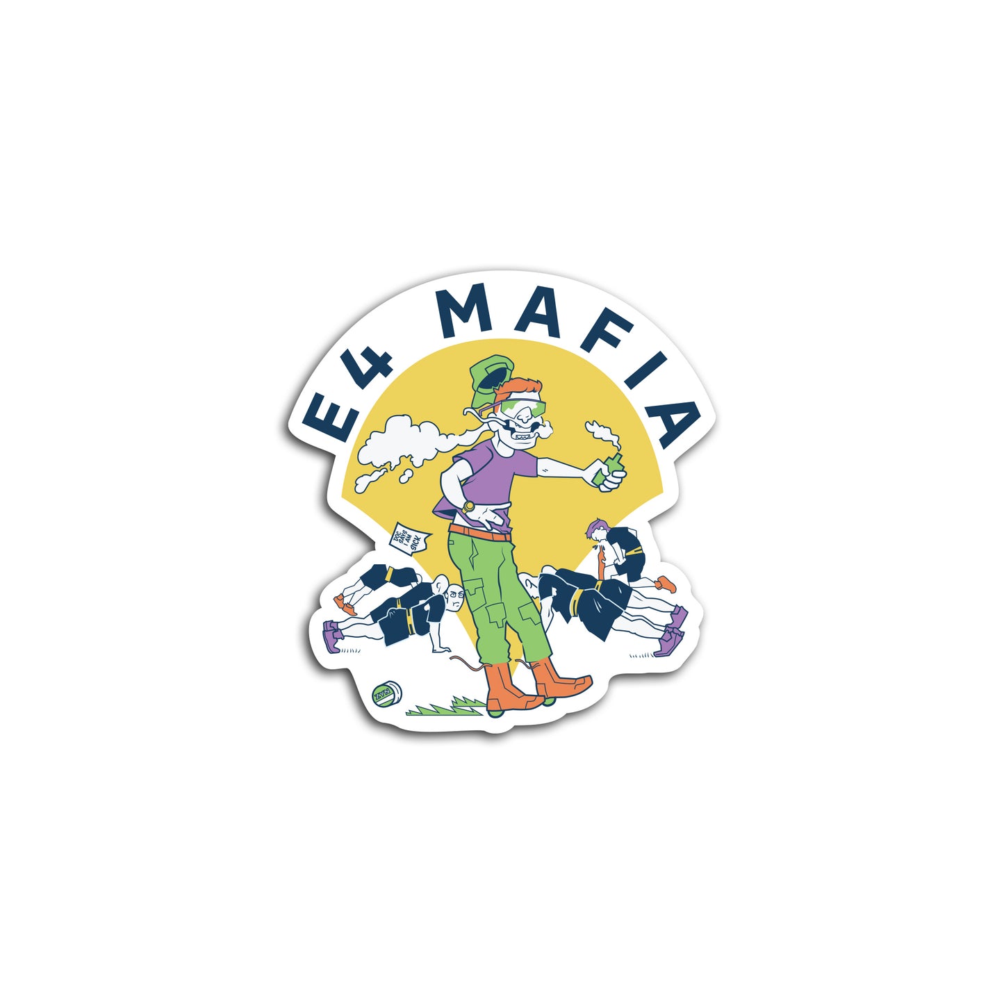 E4 Mafia 2024 Sticker