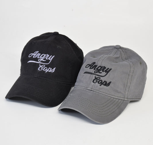 Angry Cops Logo Dad Hat