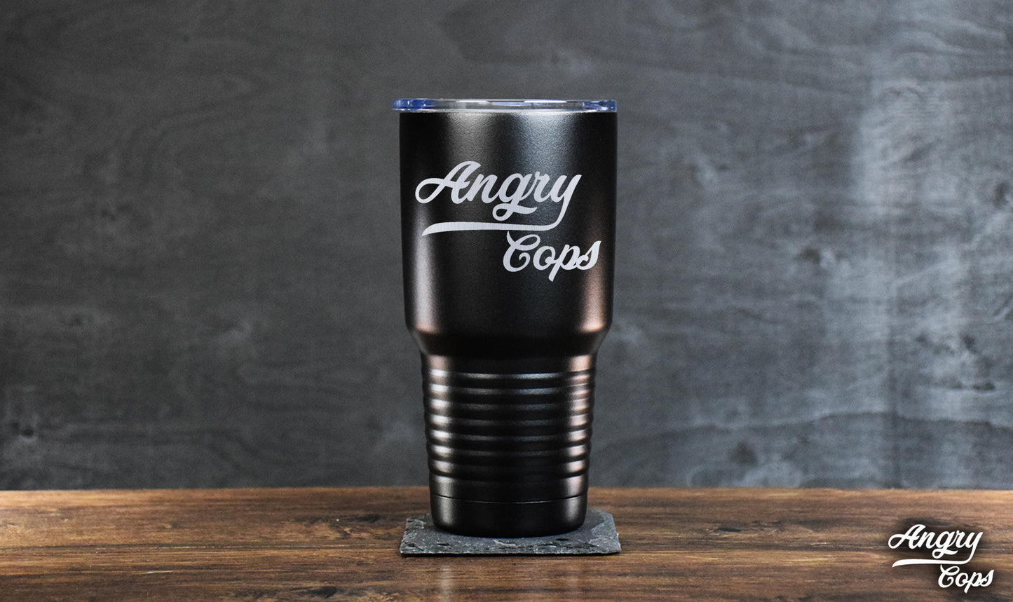 Angry Cops Tumbler