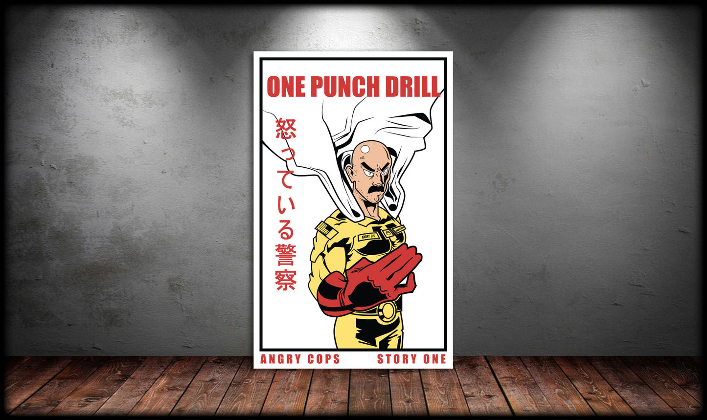 One Punch Drill Sticker