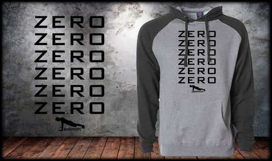 Zero Zero Raglan Hoodie